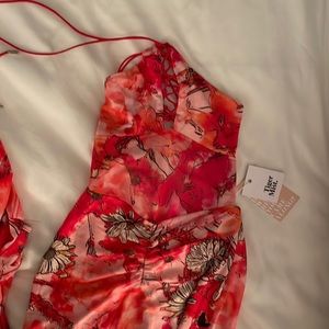 LOVILLA DRESS - RED FLORAL from Tiger Mist.